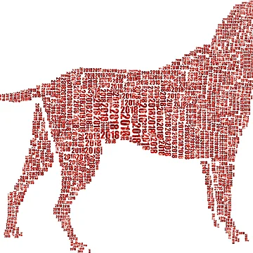 Artwork thumbnail, Red Rhinestone  Dog by TheIconSmith