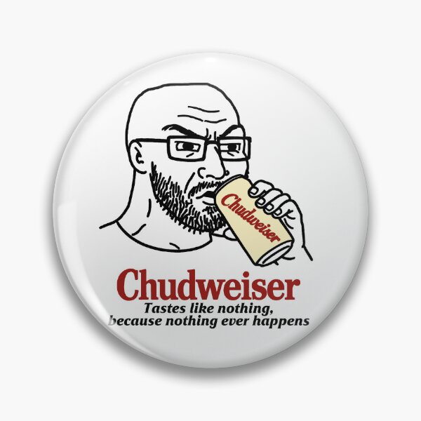 Item preview, Chud Wojak soyjak nothing ever happens beer meme designed and sold by ChadWizard.