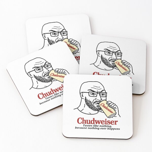 Item preview, Chud Wojak soyjak nothing ever happens beer meme designed and sold by ChadWizard.