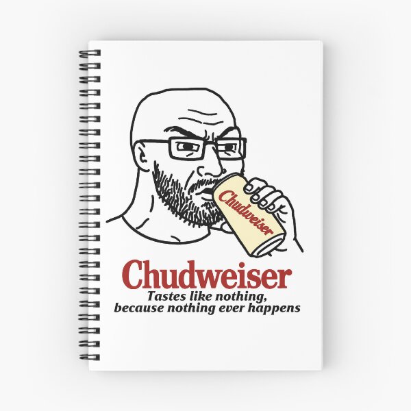 Item preview, Chud Wojak soyjak nothing ever happens beer meme designed and sold by ChadWizard.
