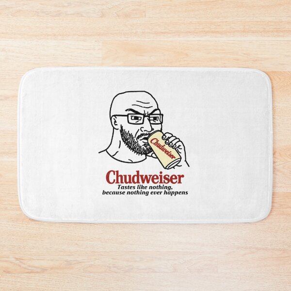 Item preview, Chud Wojak soyjak nothing ever happens beer meme designed and sold by ChadWizard.