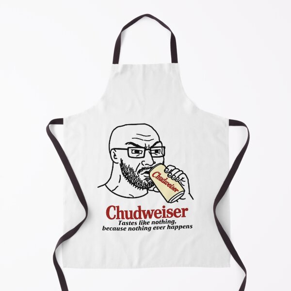 Item preview, Chud Wojak soyjak nothing ever happens beer meme designed and sold by ChadWizard.
