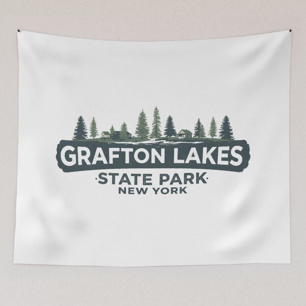 Item preview, Grafton Lakes State Park - New York  designed and sold by GoodOldVintage.