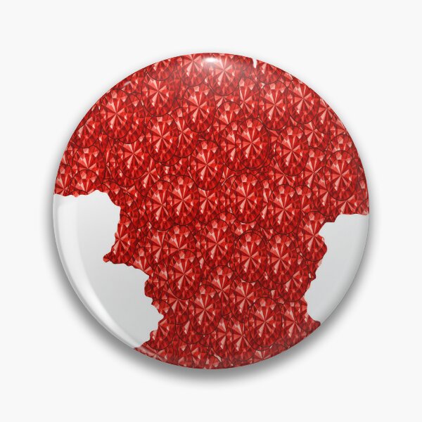 Item preview, Red Rhinestone Guyana designed and sold by TheIconSmith.