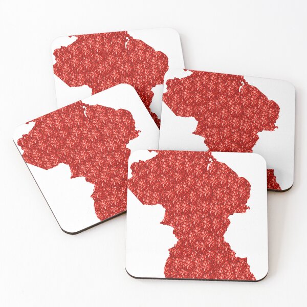 Item preview, Red Rhinestone Guyana designed and sold by TheIconSmith.