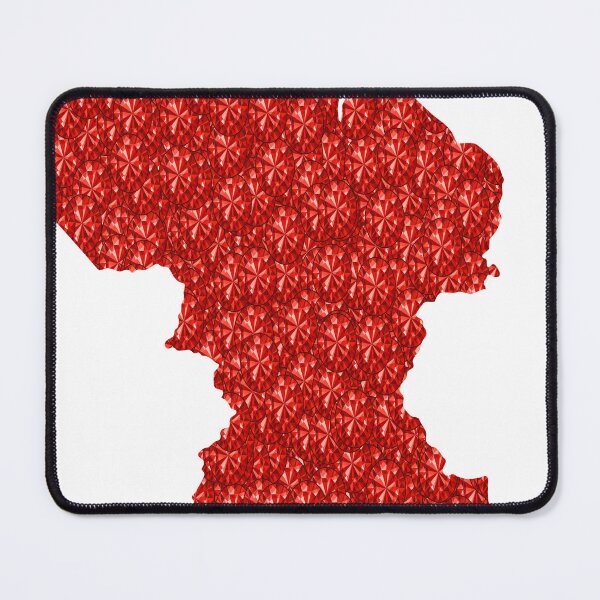 Item preview, Red Rhinestone Guyana designed and sold by TheIconSmith.