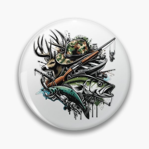 Item preview, Hunting and Fishing Adventure – Outdoorsman Camo Design designed and sold by Dyan4.