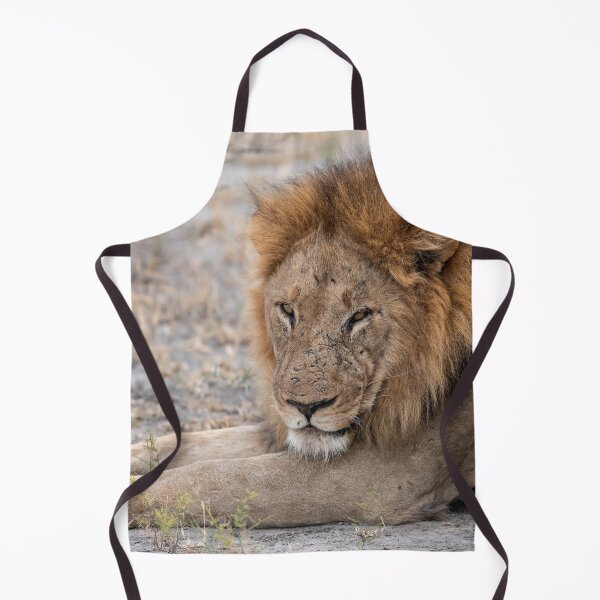 Item preview, Gaam of the Marsh Pride – Resilient Lion of Savuti designed and sold by DavideAntoniani.