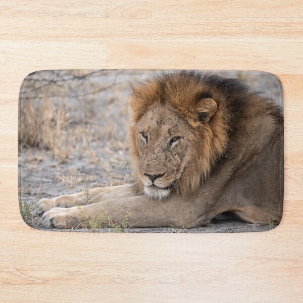 Item preview, Gaam of the Marsh Pride – Resilient Lion of Savuti designed and sold by DavideAntoniani.