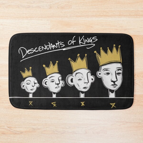 Item preview, Descendants of Kings – Crowned Lineage with Golden Marks | Modern Royal Artwork designed and sold by WildStroke.