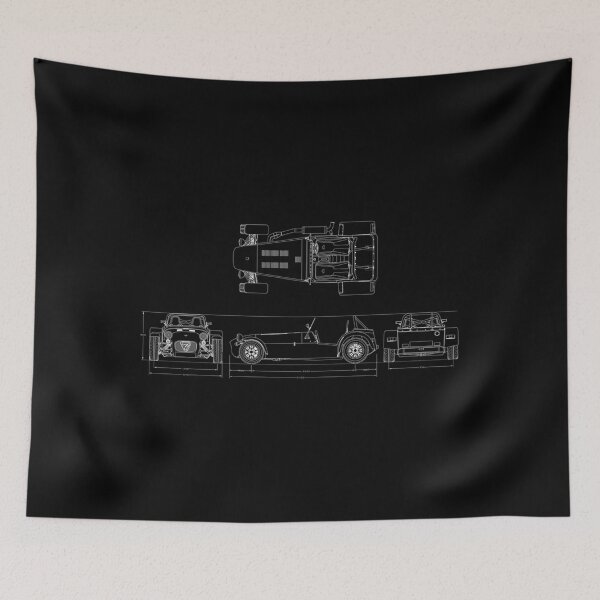 Item preview,  Caterham Seven Blueprint designed and sold by JonathaPeres.