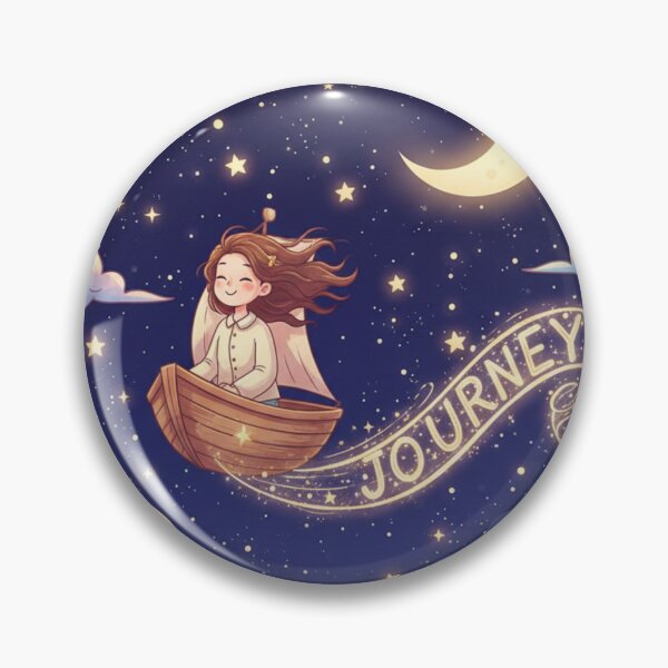 Item preview, Starlight Journey: Dreamy Night Sky Adventure Illustration designed and sold by designwiss.