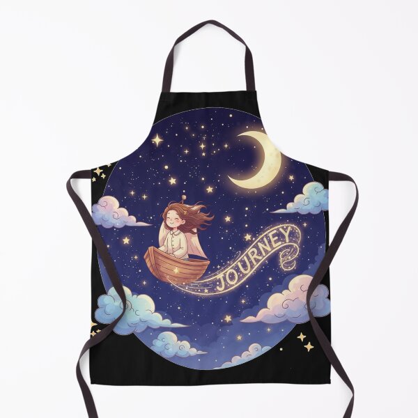 Item preview, Starlight Journey: Dreamy Night Sky Adventure Illustration designed and sold by designwiss.