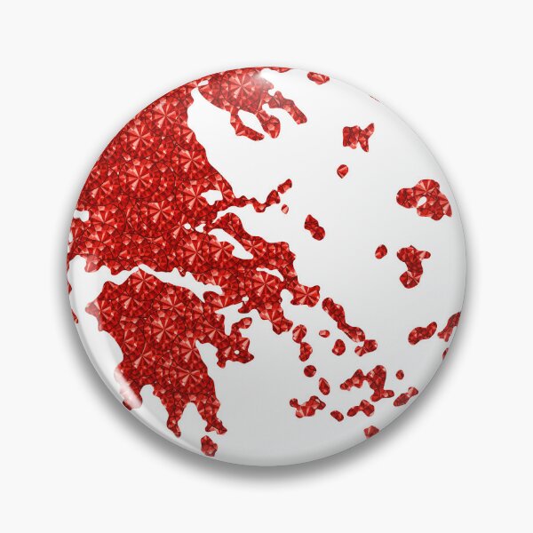 Item preview, Red Rhinestone Greece designed and sold by TheIconSmith.