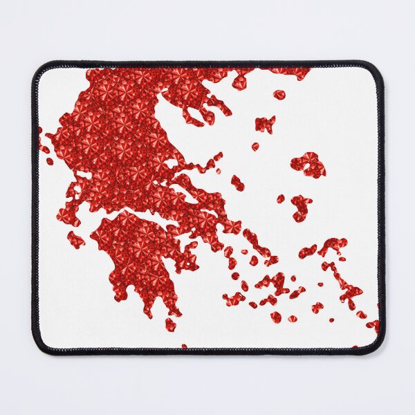 Item preview, Red Rhinestone Greece designed and sold by TheIconSmith.