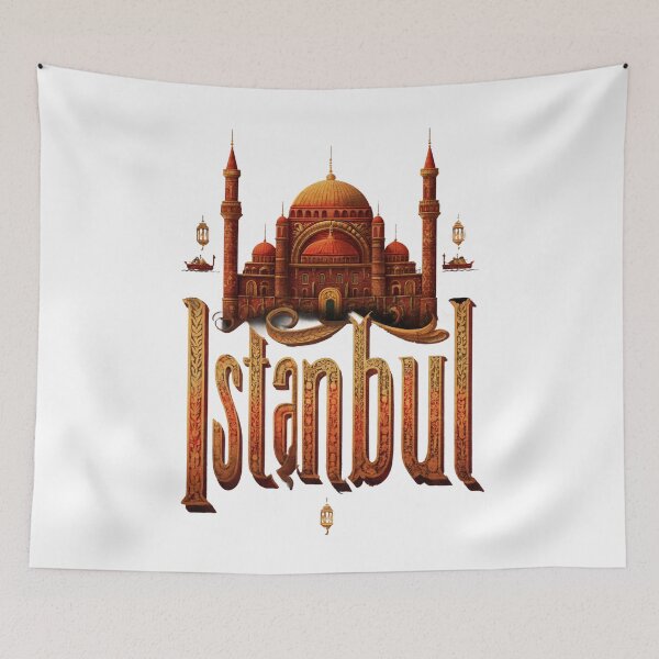 Item preview, Istanbul Design – Hagia Sophia & Oriental Architecture Illustration designed and sold by Meiersbeste.