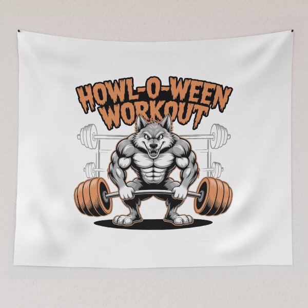 Item preview, Howl-o-ween Workout designed and sold by WSPrintCrafter.