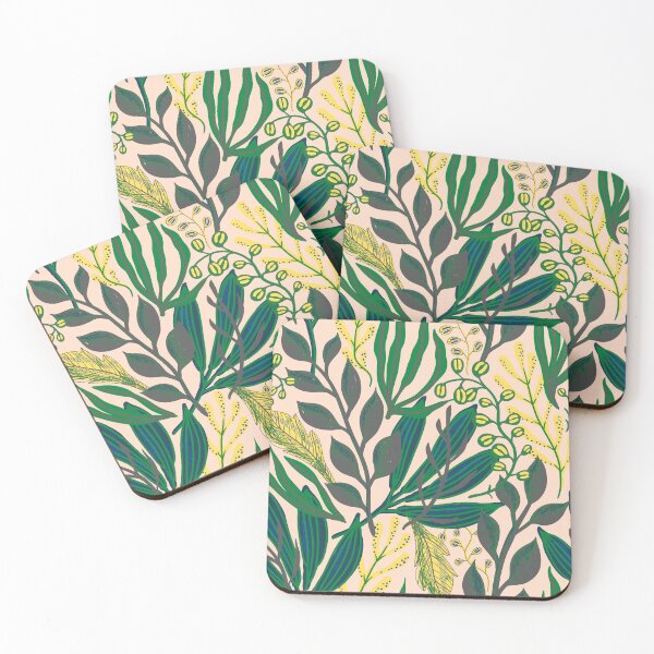 Item preview, Leaves Pattern designed and sold by Jeallan Designs.