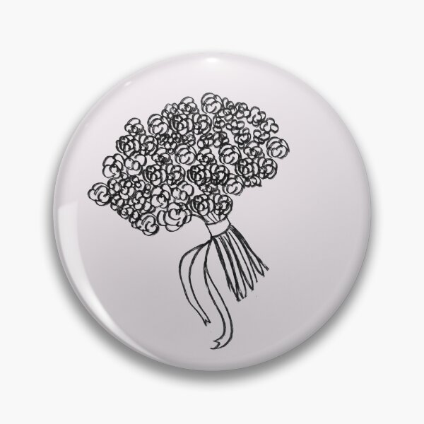 Item preview, Bride Crew – Hand-drawn flower bouquet designed and sold by alec-t.