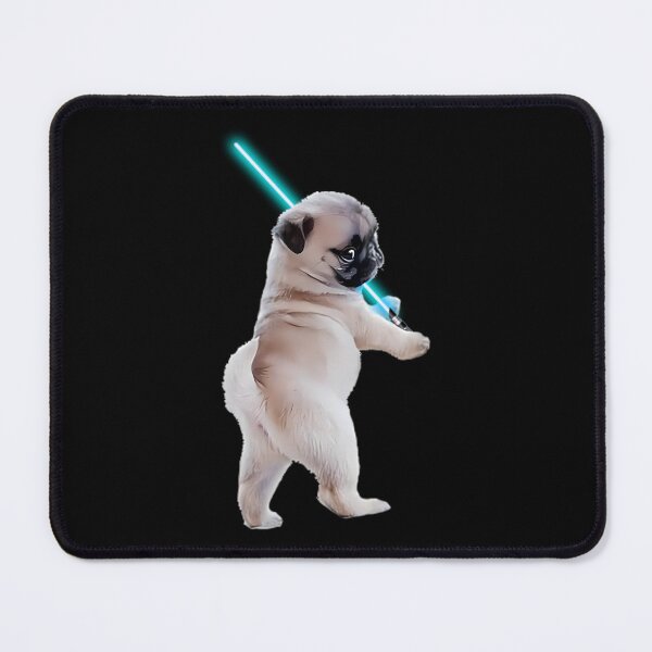 Item preview, Pug with Lightsaber designed and sold by mhvjhxxsod65.