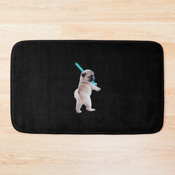 Item preview, Pug with Lightsaber  	 designed and sold by mhvjhxxsod65.