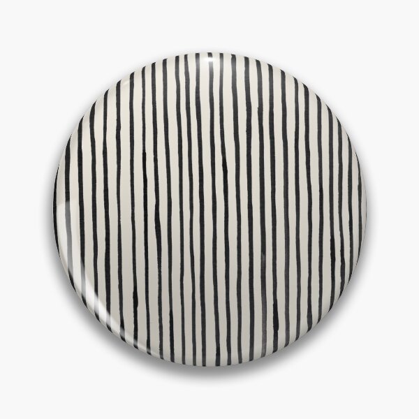 Item preview, Very Fine Vertical Lines in Black and Light Cream Watercolor  designed and sold by studioanalog.