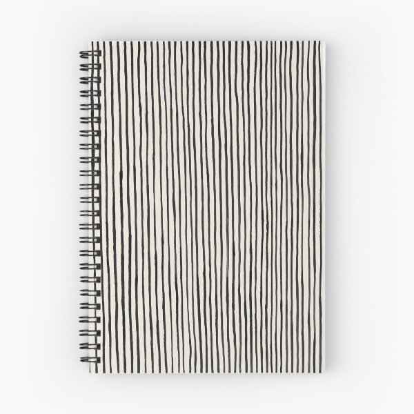 Item preview, Very Fine Vertical Lines in Black and Light Cream Watercolor  designed and sold by studioanalog.