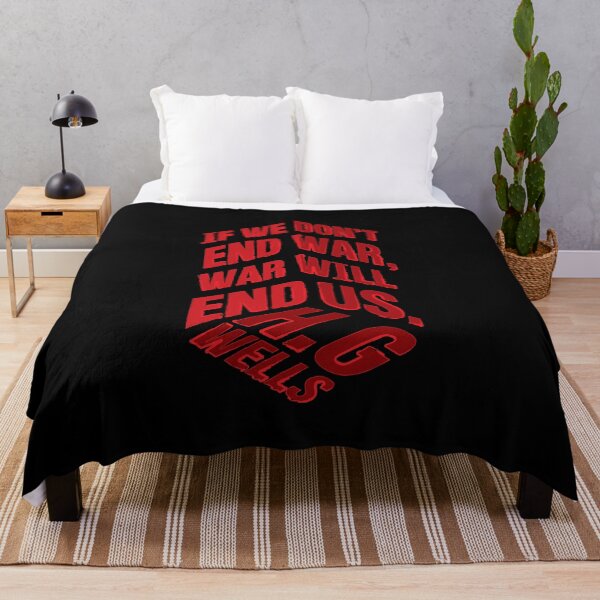 Item preview, If We Don’t End War, War Will End Us – Powerful Anti-War Design designed and sold by simpledarkwavewisdom.
