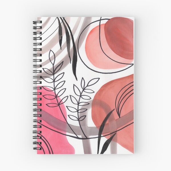 Item preview, Art Boho Watercolor Shapes Leaves Branches  designed and sold by Irina Sztukowski.