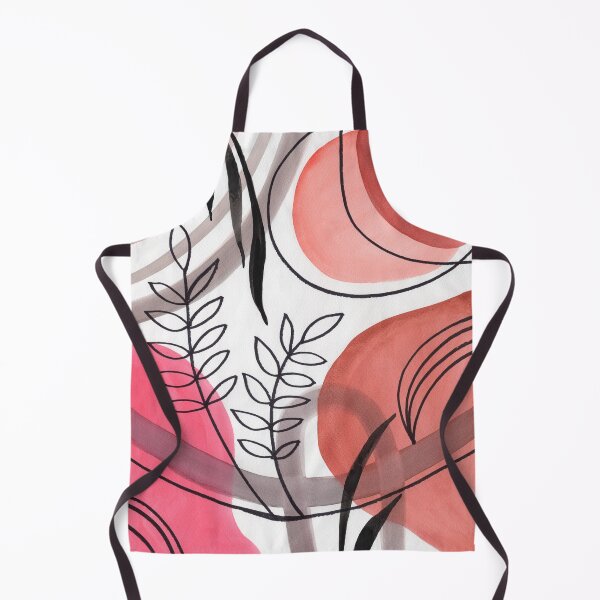 Item preview, Art Boho Watercolor Shapes Leaves Branches designed and sold by Irina Sztukowski.