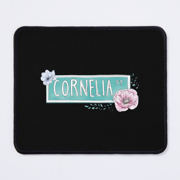 Item preview, Watercolor Floral Cornelia Street Sign  NYC Palette  	 designed and sold by cjbpooxzmm0.