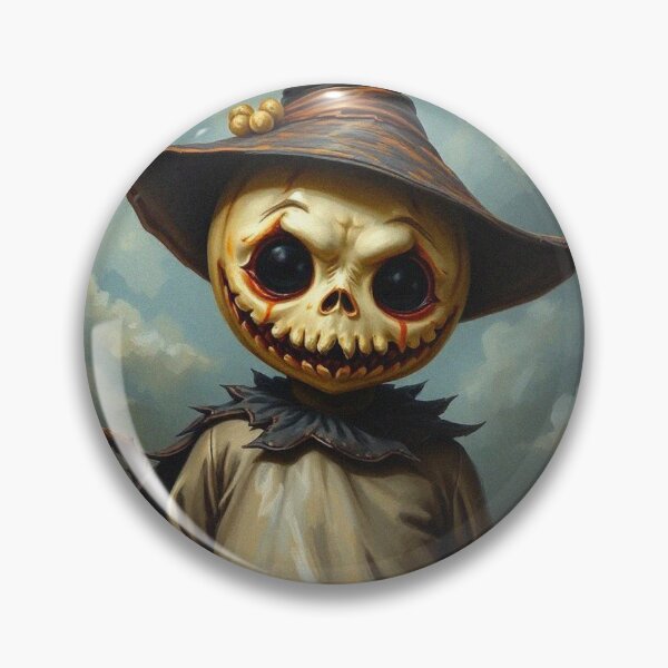 Item preview,  Halloween Cute Pumpkin child character art illustration kawaii trick or treat designed and sold by Vintage Designs +.
