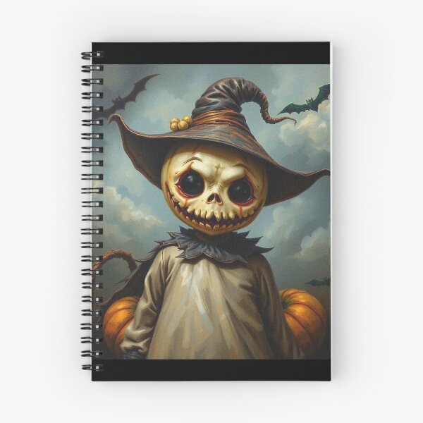 Item preview,  Halloween Cute Pumpkin child character art illustration kawaii trick or treat designed and sold by Vintage Designs +.