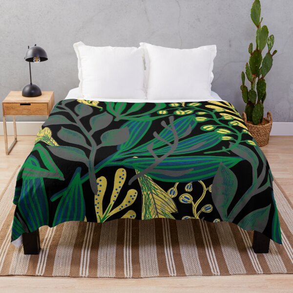 Item preview, Dark Leaves Pattern designed and sold by Jeallan Designs.