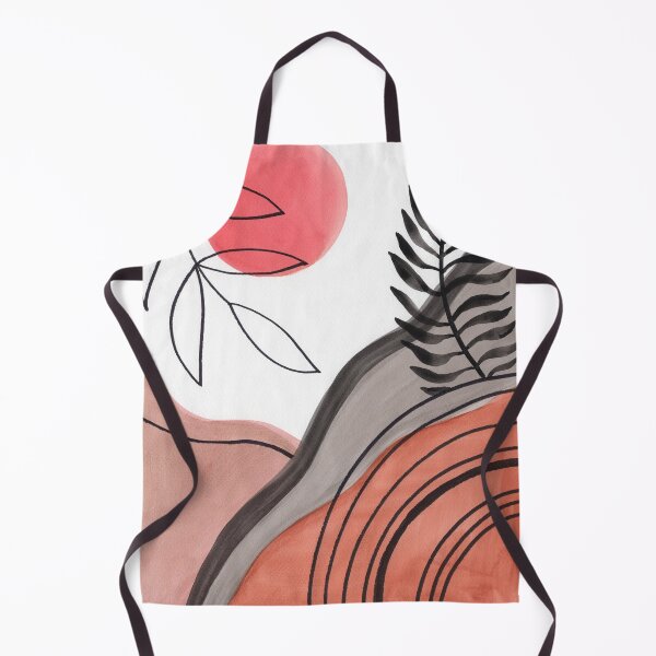 Item preview, Boho Art Watercolor Shapes Leaves Branches Sun designed and sold by Irina Sztukowski.