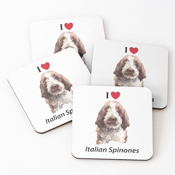 Item preview, I Love Italian Spinones (For Lighter Coloured Backgrounds) Classic 		 designed and sold by fqfrhvzpgd18.
