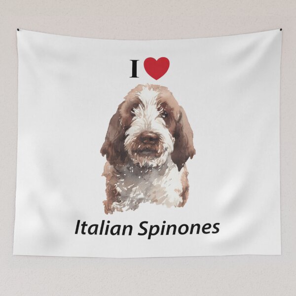 Item preview, I Love Italian Spinones (For Lighter Coloured Backgrounds) Classic 		 designed and sold by fqfrhvzpgd18.