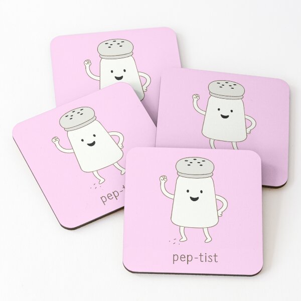 Item preview, Pep-tist – Funny Salt Shaker Cartoon Pun designed and sold by graphicnew.