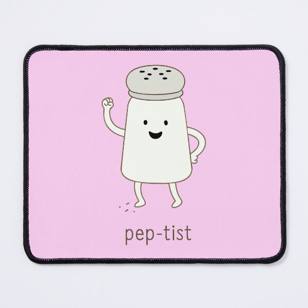 Item preview, Pep-tist – Funny Salt Shaker Cartoon Pun designed and sold by graphicnew.