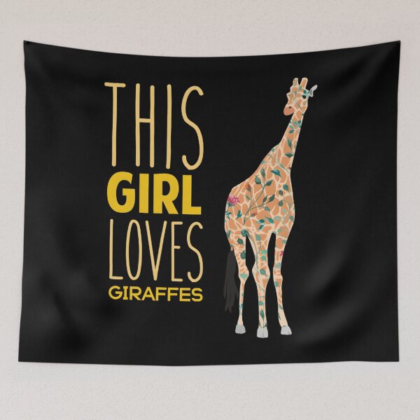 Item preview, This 	 Loves Giraffes Cool Animal Giraffe  Fitted 		 designed and sold by zdkahomtr12.