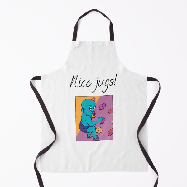 Item preview, Nice Jugs! Funny Climbingbouldering Pun designed and sold by yyqmnxkhs63.