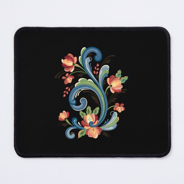 Item preview, Rosemaling Blue and Red designed and sold by cnegkbmenx80.