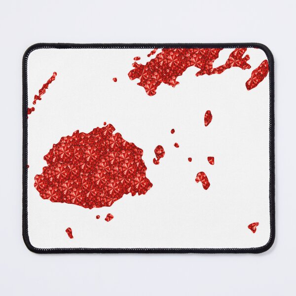 Item preview, Red Rhinestone Fiji designed and sold by TheIconSmith.