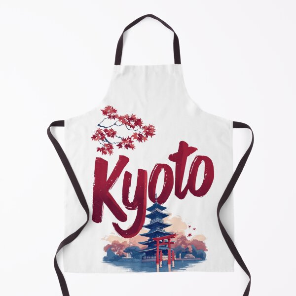 Item preview, Kyoto Design – Torii Gate & Pagoda Illustration designed and sold by Meiersbeste.