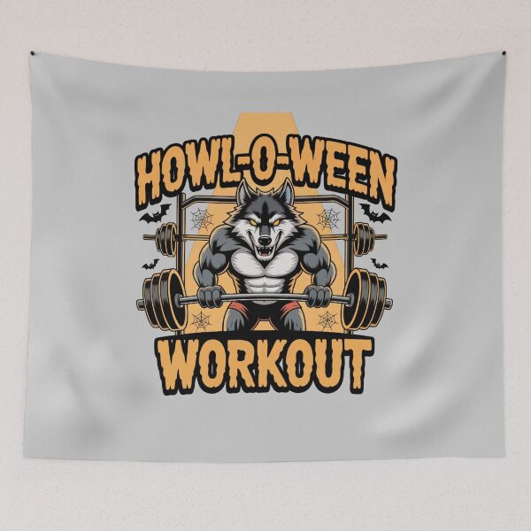 Item preview, Howl-o-ween workout designed and sold by WSPrintCrafter.