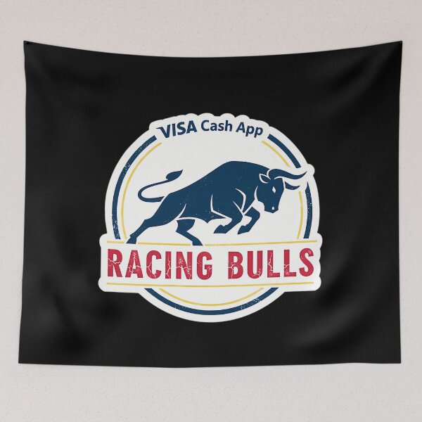Item preview, Vintage Racing Bulls F1 Retro Visa Cash App Rb (Vcarb) Logo designed and sold by JonathaPeres.