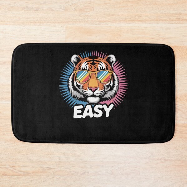 Item preview, Easy Tiger Funny Tiger Pun Saying Humor Animal designed and sold by snowry.