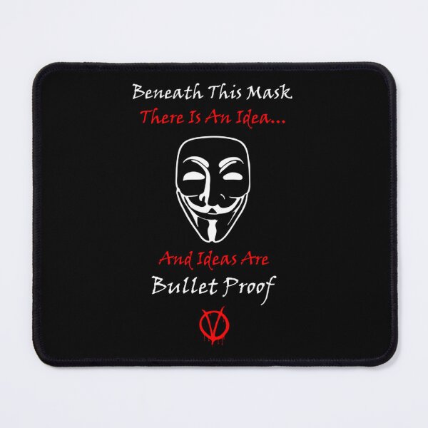 Item preview, V For Vendetta - Ideas Are Bullet Proof Classic designed and sold by qiuhqswrck57.