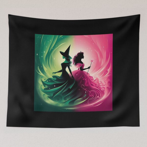 Item preview, Elphaba  Glinda Wicked The Musical Defying Gravity designed and sold by Kimbechols.