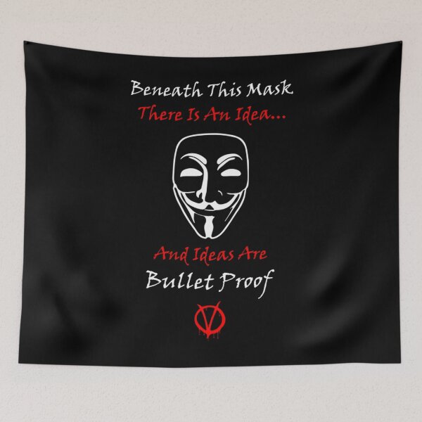 Item preview, V For Vendetta - Ideas Are Bullet Proof Classic 		 designed and sold by qiuhqswrck57.
